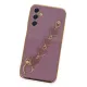 Samsung Galaxy A24 4G Kılıf Esila Silikon - Mor