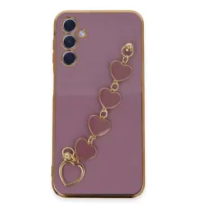 Samsung Galaxy A24 4G Kılıf Esila Silikon - Mor