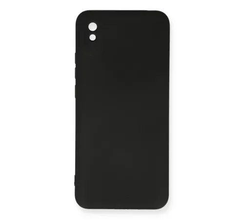 Xiaomi Redmi 9A Kılıf Nano içi Kadife Silikon - Siyah