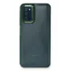 Samsung Galaxy A03S Kılıf Dora Kapak - Haki Yeşil