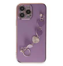 Apple iPhone 13 Pro Max Kılıf Esila Silikon - Mor