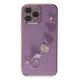 Apple iPhone 13 Pro Max Kılıf Esila Silikon - Mor