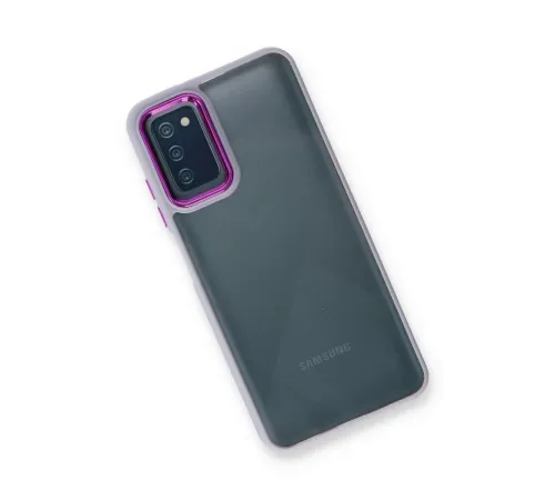 Samsung Galaxy A03S Kılıf Dora Kapak - Lila
