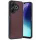 Xiaomi Redmi 13 4G Kılıf Aras Deri Kapak - Bordo
