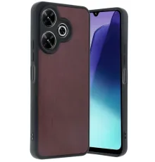 Xiaomi Redmi 13 4G Kılıf Aras Deri Kapak - Bordo