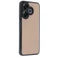 Xiaomi Redmi 13 4G Kılıf Aras Deri Kapak - Pudra