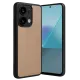 Xiaomi Redmi Note 13 Pro 4G Kılıf Aras Deri Kapak - Pudra