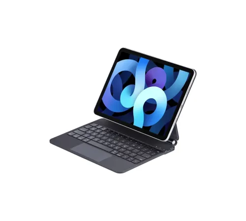 Apple iPad Pro 13 (2024) Kılıf X9P Magic Manyetik Klavyeli Tablet Kılıfı - Siyah