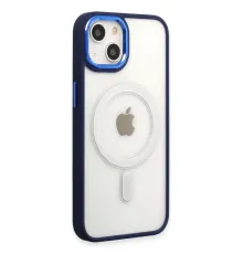 Apple iPhone 15 Pro Kılıf Room Magneticsafe Silikon - Lacivert