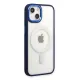 Apple iPhone 15 Pro Kılıf Room Magneticsafe Silikon - Lacivert