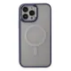 Apple iPhone 15 Pro Max Kılıf Room Magneticsafe Silikon - Sierra Blue