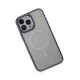 Apple iPhone 15 Pro Max Kılıf Room Magneticsafe Silikon - Sierra Blue