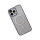 Apple iPhone 15 Pro Max Kılıf Room Magneticsafe Silikon - Lila
