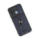 Realme C25Y Kılıf Pars Lens Yüzüklü Silikon - Lacivert