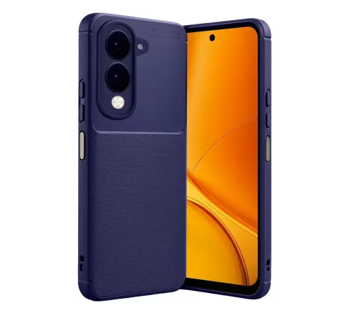 Vivo Y29S Auto Focus Karbon Kapak - Lacivert