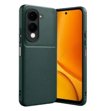 Vivo Y29S Auto Focus Karbon Kapak - Koyu Yeşil