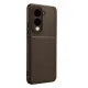 Vivo Y29S Auto Focus Karbon Kapak - Kahverengi