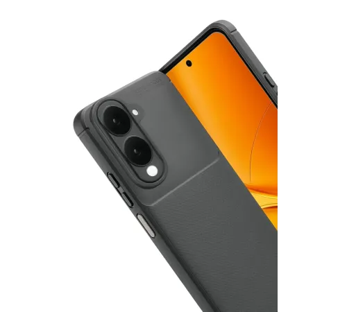 Vivo Y29S Auto Focus Karbon Kapak - Gri