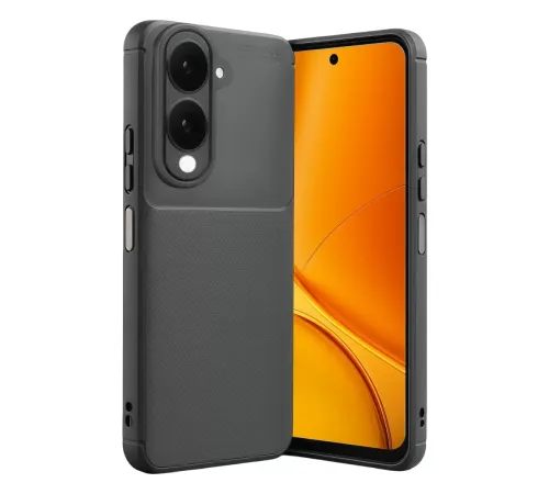 Vivo Y29S Auto Focus Karbon Kapak - Gri