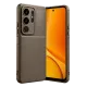 Vivo Y29 4G Auto Focus Karbon Kapak - Kahverengi