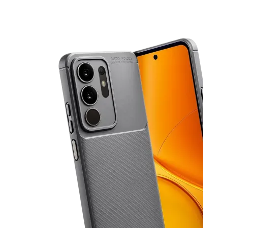 Vivo Y29 4G Auto Focus Karbon Kapak - Gri
