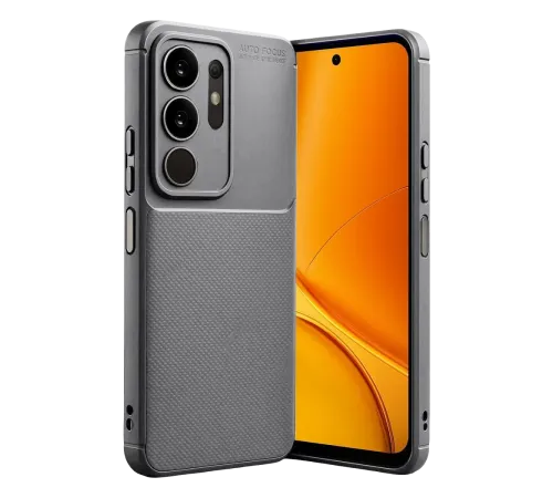 Vivo Y29 4G Auto Focus Karbon Kapak - Gri
