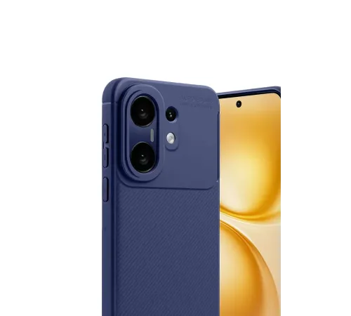 Vivo X200 FE Auto Focus Karbon Kapak - Lacivert