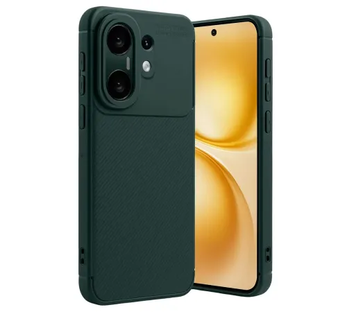 Vivo X200 FE Auto Focus Karbon Kapak - Koyu Yeşil
