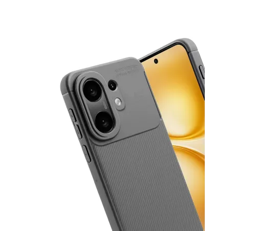 Vivo X200 FE Auto Focus Karbon Kapak -Gri