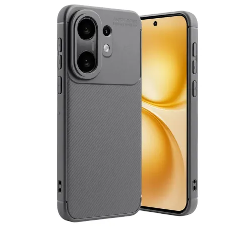 Vivo X200 FE Auto Focus Karbon Kapak -Gri