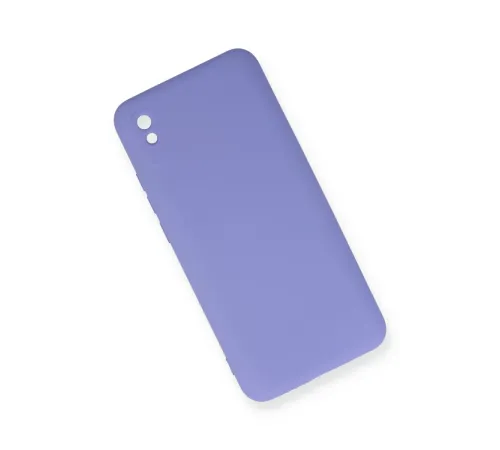 Xiaomi Redmi 9A Kılıf Nano içi Kadife Silikon - Lila