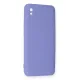 Xiaomi Redmi 9A Kılıf Nano içi Kadife Silikon - Lila