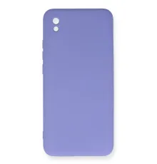 Xiaomi Redmi 9A Kılıf Nano içi Kadife Silikon - Lila