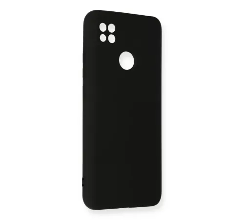 Xiaomi Redmi 9C Kılıf Nano içi Kadife Silikon - Siyah