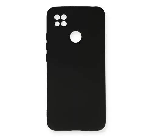Xiaomi Redmi 9C Kılıf Nano içi Kadife Silikon - Siyah