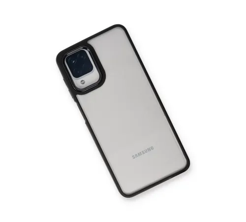 Samsung Galaxy A22 Kılıf Dora Kapak - Siyah