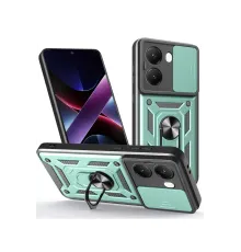 Xiaomi Poco X7 Pro Kılıf Pars Lens Yüzüklü Silikon - Yeşil