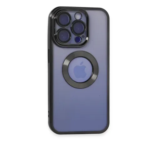 Apple iPhone 15 Pro Kılıf Slot Silikon - Siyah