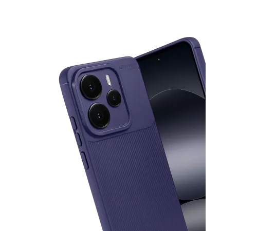 Xiaomi Note 14 5G Auto Focus Karbon Kapak - Lacivert