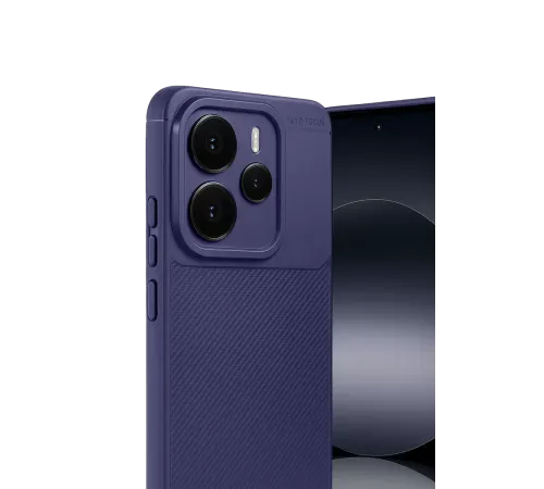 Xiaomi Note 14 5G Auto Focus Karbon Kapak - Lacivert