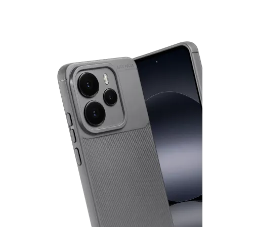 Xiaomi Note 14 5G Auto Focus Karbon Kapak - Gri