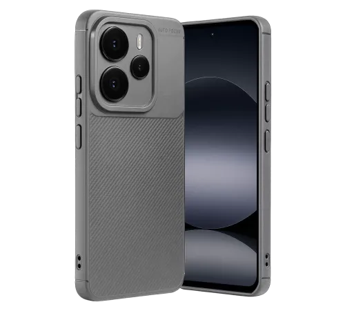 Xiaomi Note 14 5G Auto Focus Karbon Kapak - Gri