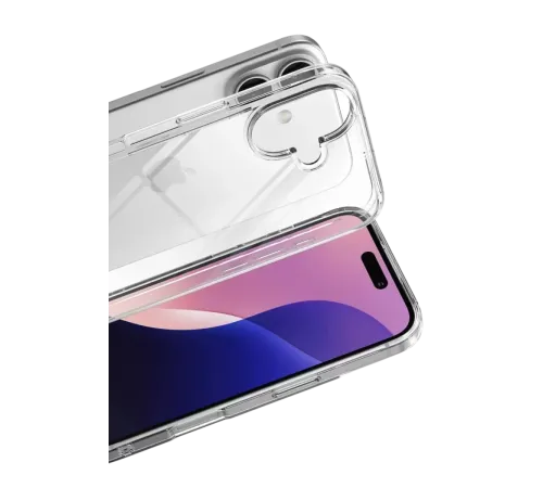 Apple iPhone 17 Lüx Şeffaf Silikon - Şeffaf