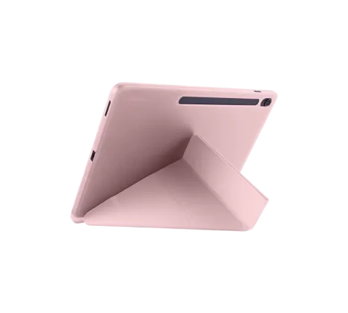 Apple iPad Pro 11 (2024) Kılıf Kalemlikli Hugo Tablet Kılıfı - Rose Gold