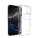 Apple iPhone 17 Pro Max Kart Şeffaf Silikon - Şeffaf