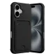 Apple iPhone 17 Kelvin Kartvizitli Silikon - Siyah