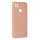 Xiaomi Redmi 9C Kılıf Nano içi Kadife Silikon - Pudra