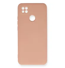Xiaomi Redmi 9C Kılıf Nano içi Kadife Silikon - Pudra
