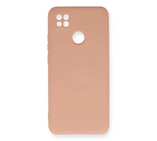 Xiaomi Redmi 9C Kılıf Nano içi Kadife Silikon - Pudra