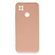 Xiaomi Redmi 9C Kılıf Nano içi Kadife Silikon - Pudra